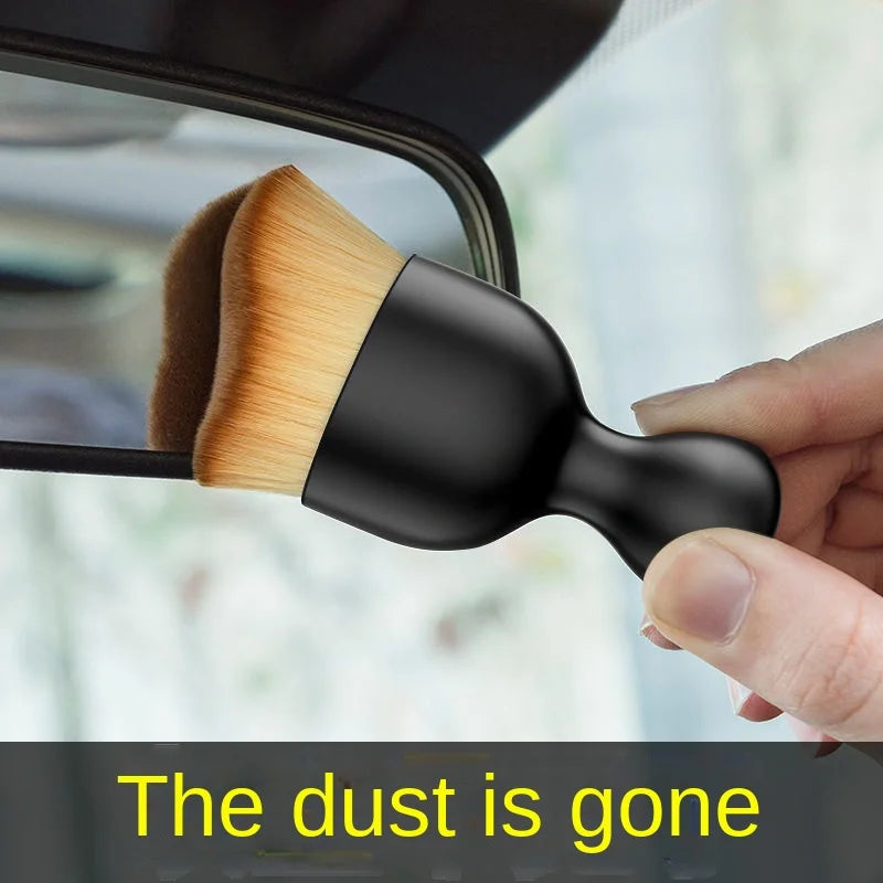 Car Vent Cleaning Soft Brush with Casing Car Interior Cleaning Tool Artificial Car Brush Car Crevice Dusting Car Detailing